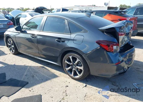 2025 Honda Civic Sport/Sport Touring z USA, uszkodzony, nr VIN 2HGFE4F86SH350295